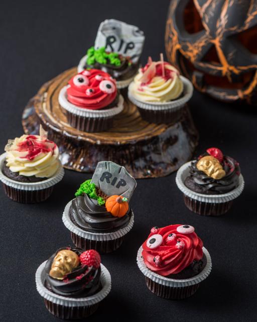 Halloweenies cupcakes